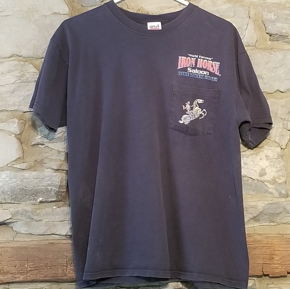 Iron Horse Saloon Biker Tshirt 2002
